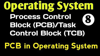 Process Control Block/Task Control Block | PCB & TCB in Operating System | Operating System