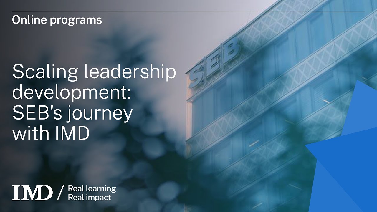 IMD’s online programs: “IMD’s online offering really stood out.”