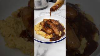 Jamaican Style Bangers & Mash ❤️ LIKE & SUBSCRIBE