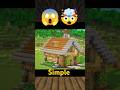 "Quick &amp; Easy Minecraft House Builds – 1-Minute Challenge!" #shorts