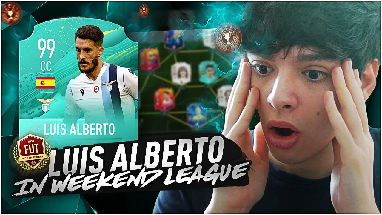 HO INCONTRATO LUIS ALBERTO IN WEEKEND LEAGUE! (CARTA 99 PRO PLAYER!) - FIFA 20