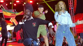 Sizzla Kick It Open Wit Nadine Sutherland, Rise To The Occasion, Epic Live Performance