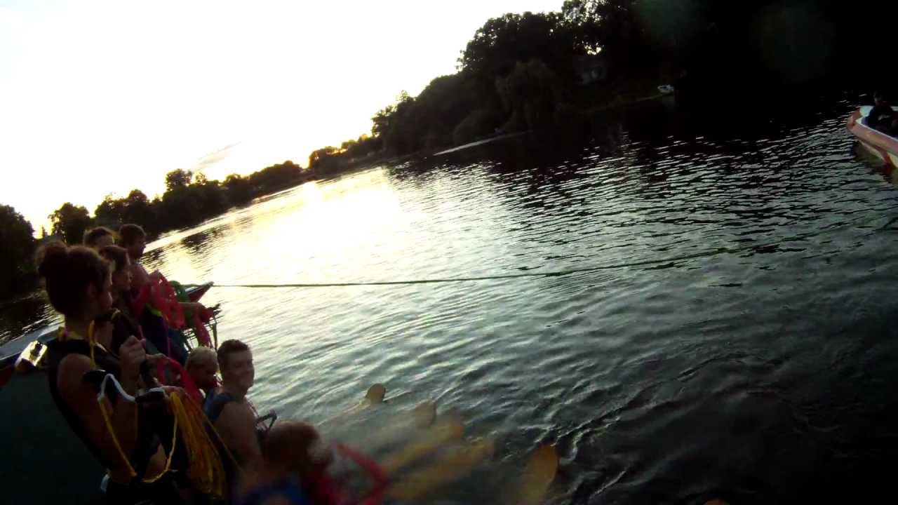 water ski pyramid Gopro YouTube