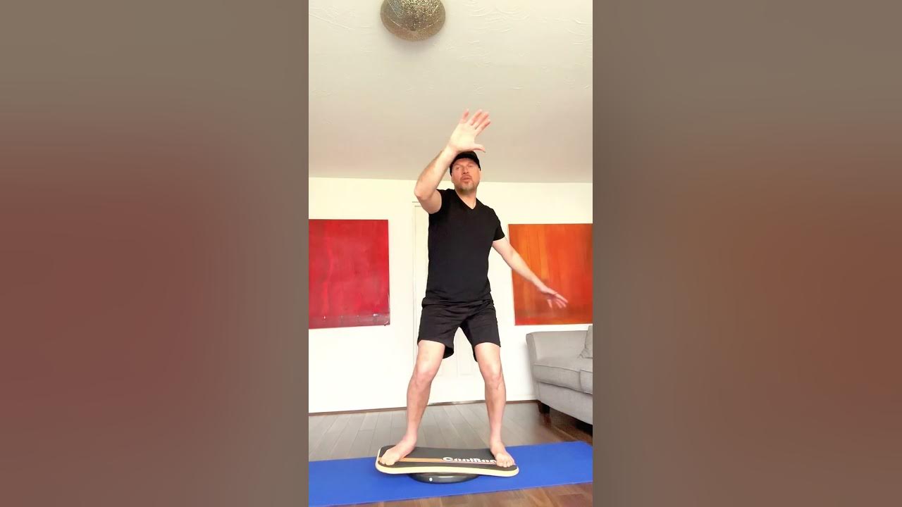 Surf turn exercise drill dry land surfers training technique on