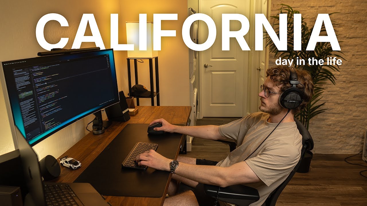Day In My Life As a Software Engineer In California - YouTube