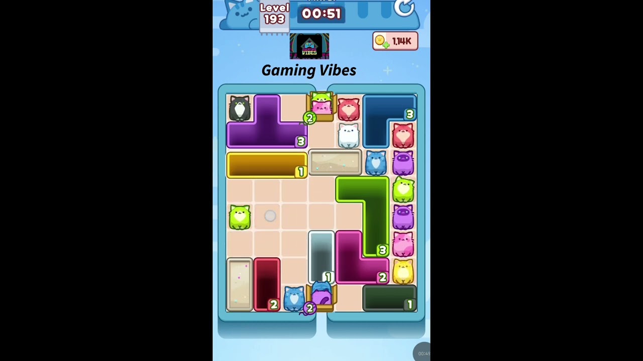 Drop The Cat Level 193 Walkthrough Solution