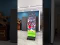 Foldable Design, Boundless Display – Tri-Fold Dual-Sided LED Poster