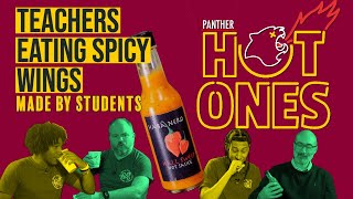 Students Make Teachers Sweat with Hot Sauces | Panther Hot Ones  highlights | Mastbaum High school