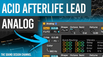 ANALOG Tutorial | Acid Lead Sound, Afterlife Style | Øostil & Juan Hansen - Drown (Massano Remix)