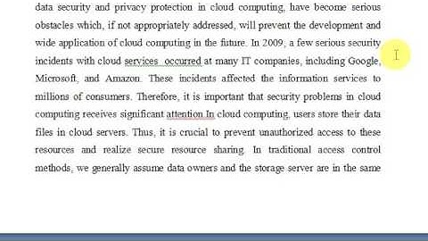 Attribute based access control with based access control with constant size cipher text in Cloud Com