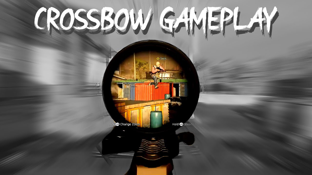 Crossbow Gameplay - Modern Warfare Gameplay No Commentary