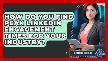 How Do You Find Peak LinkedIn Engagement Times For Your Industry? - Get Linked Together