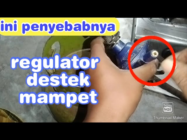 Ini penyebabnya!!jarum regulator sudah naik tapi kompor tidak menyala @idecreativ87 class=