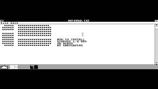 How to install Windows 1.0 DR5 in 86box