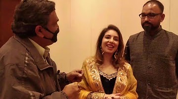 LOHRI Music Video Singer Megha Chopra & Musi Director Sashwat in talk with Sanjay Agrawal & PRESS MT
