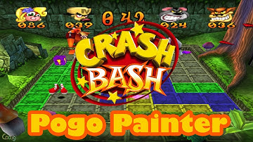 Crash Bash - Pogo Painter (Pogo Pandemonium)