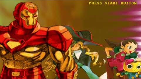Marvel VS Capcpm 2 - Playthrough As Ruby Heart/Tron Bonne/Iron Man