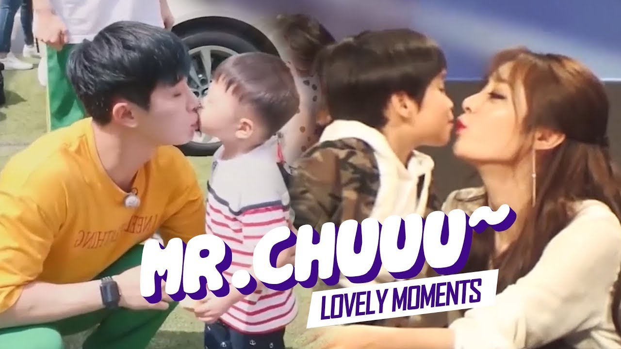 Những khoảnh khắc hôn trẻ nhỏ cực đáng yêu của Idol Kpop - Kpop Idols Kisses With The Lucky Kids