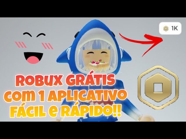 COMO GANHAR ROBUX GRÁTIS COM 1 APLICATIVO MUITO FÁCIL E RÁPIDO