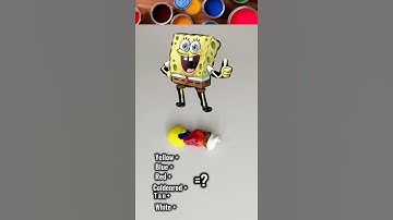 What color do you know, do you make mixed SpongeBob characters?? 3-1