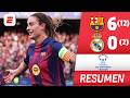Barcelona Thrashed Real Madrid 6 0 And Are Semifinalists Women S Champions League 
