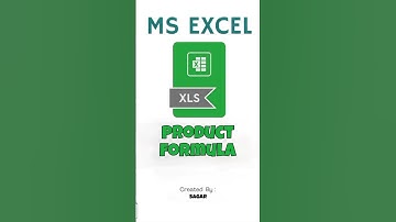 How to Use product formula in Excel | Excel Tricks And Tips | #excelhindi #excel #exceltips