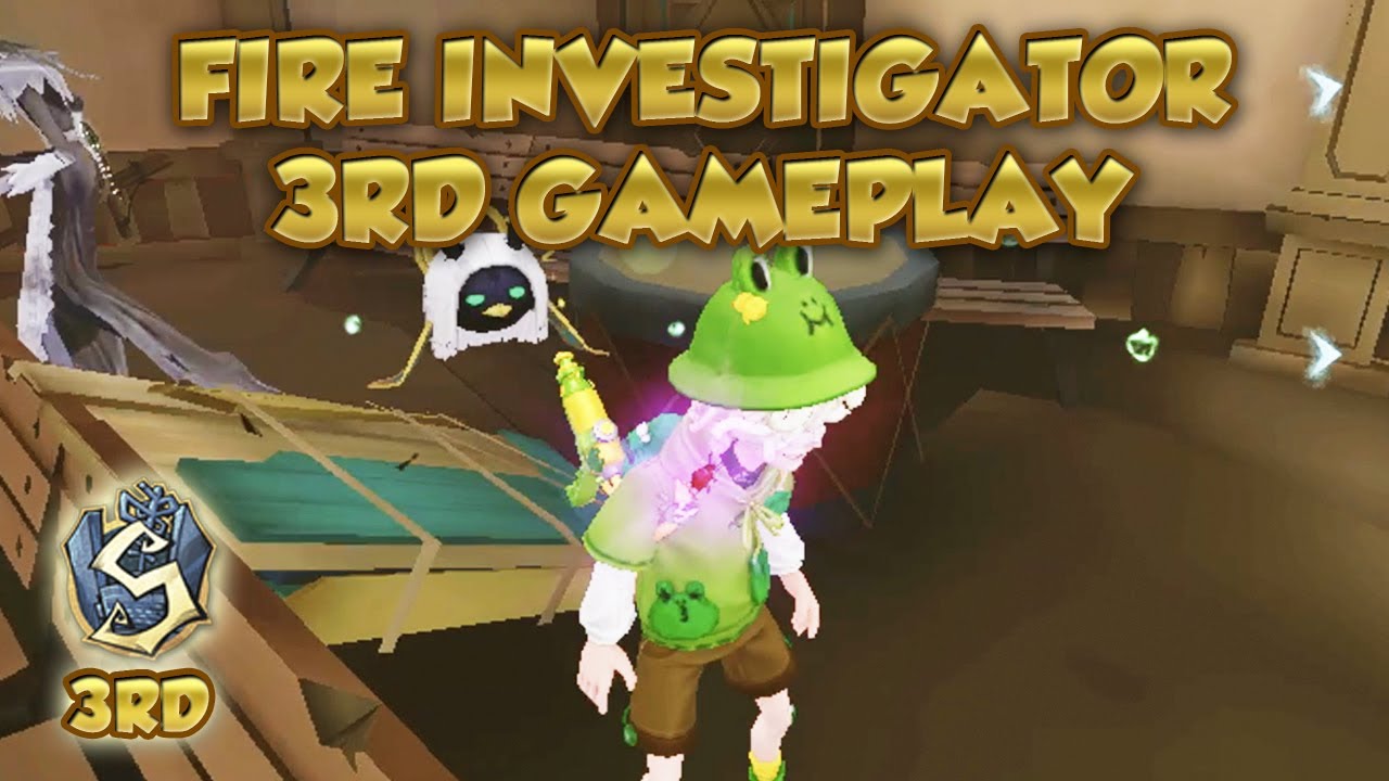 Fire Investigator 3rd Gameplay | Identity V | 第五人格 |  제 5인격| Fire investigator