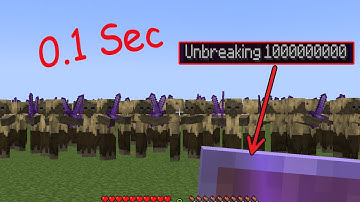 How to break Unbreaking 1000000000 Shield in 0.1 sec