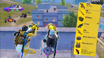 Wow🤩 NEW BEST LOOT GAMEPLAY with DOUBLE MUMMY SET🔥PUBG Mobile - BGMI