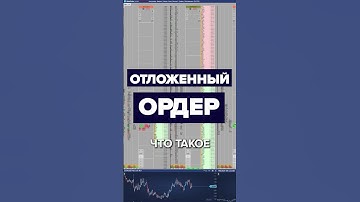 ОТЛОЖЕННЫЙ ОРДЕР | Словарь трейдера для начинающих. #трейдинг #терминология