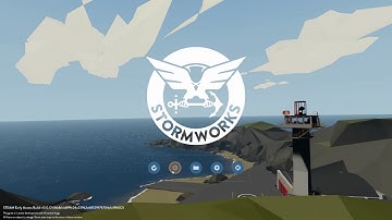 Stormworks: Build and Rescue - Alpha Gameplay A Coast Guard Sandbox Vehicle builder