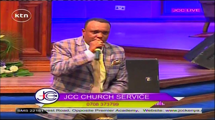 Jubilee Christian Center main sermon by Bishop Allan Kiuna 14/6\2015