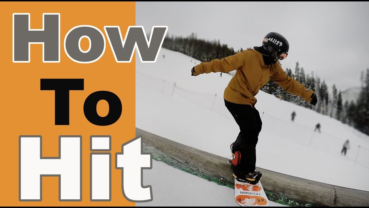 How To Hit A Flat Tube or Rail On Snowboard - Arapahoe Basin Colorado # snowboarding #colorado - YouTube