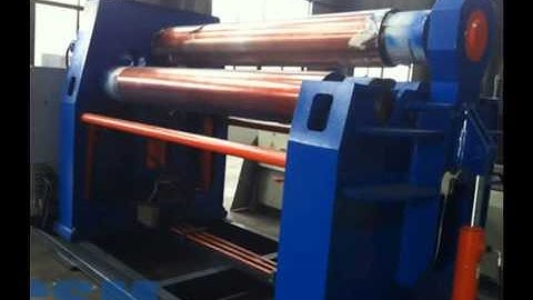 CNC Four Roller Plate Rolling Machine