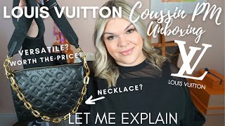 How to make your own Louis Vuitton Coussin crossbody bag on the “CHEAP”  Review of LV's Daily Pouch 