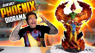 🔥Unboxing the PHOENIX &amp; JEAN GREY Maquette from SIDESHOW🔥