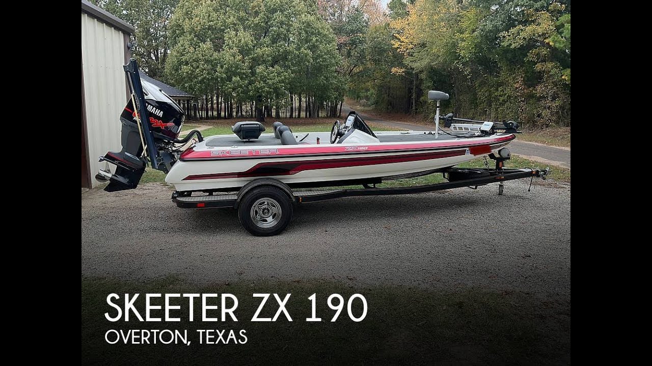 SOLD] Used 2013 Skeeter ZX 190 in Overton, Texas - YouTube