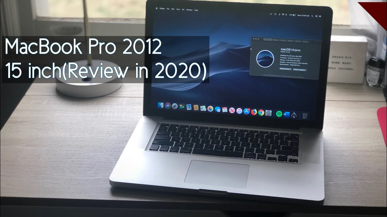 MacBook Pro Mid 2012 15 inch (Review in 2022)(Still worth getting?)