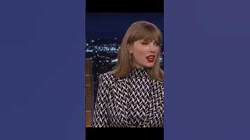 Taylor Swift out smarted Jimmy Fallon..😱😱 watching her naming cats nervously...#taylorswift #jimmy