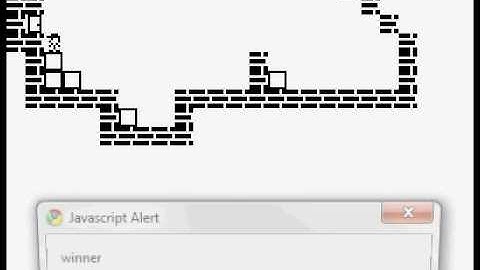 Classic Blockdude in HTML5, Web Browser