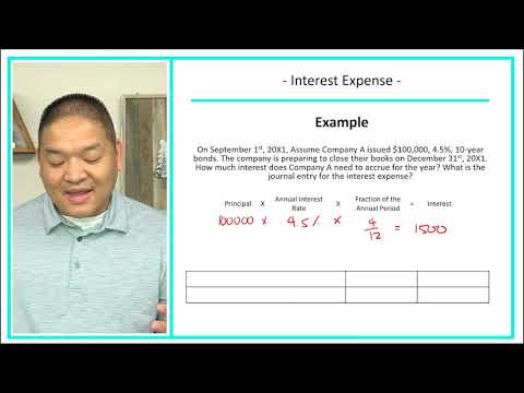 Video: How To Reflect Interest In Accounting