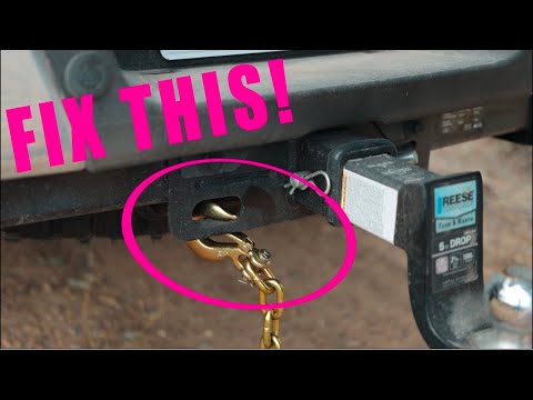 Don't De-rate Your Tow! How to Attach Chains When the Connection