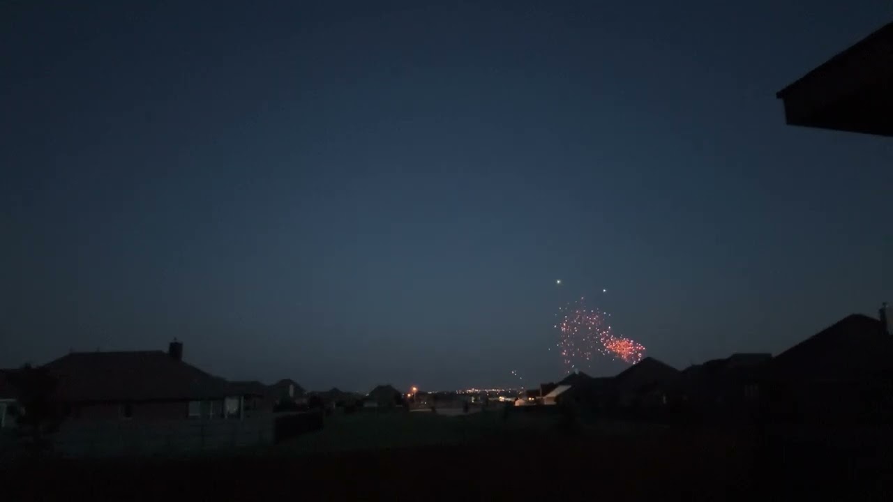 FIREWORKS JULY 4, 2024 SIENA, ROUND ROCK, TEXAS