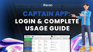 How to login Ciferon Captain app and How to use. screenshot 2