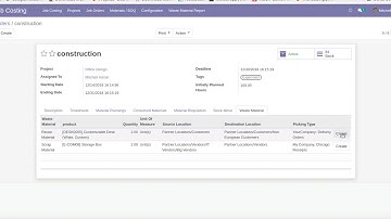 How to do Construction Waste management for Job Contracting | #odoo16 #wastemanagement