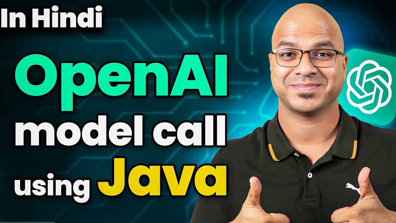 OpenAI model call using Java - YouTube