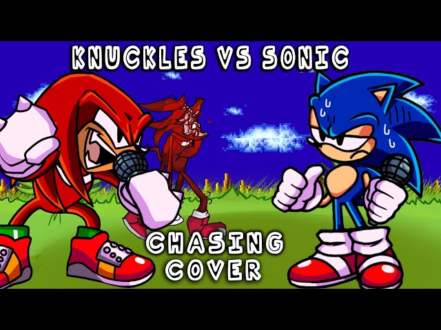 (Chasing Cover) Knuckles vs Sonic + Secret Histories Knuckles - FNF/HARD