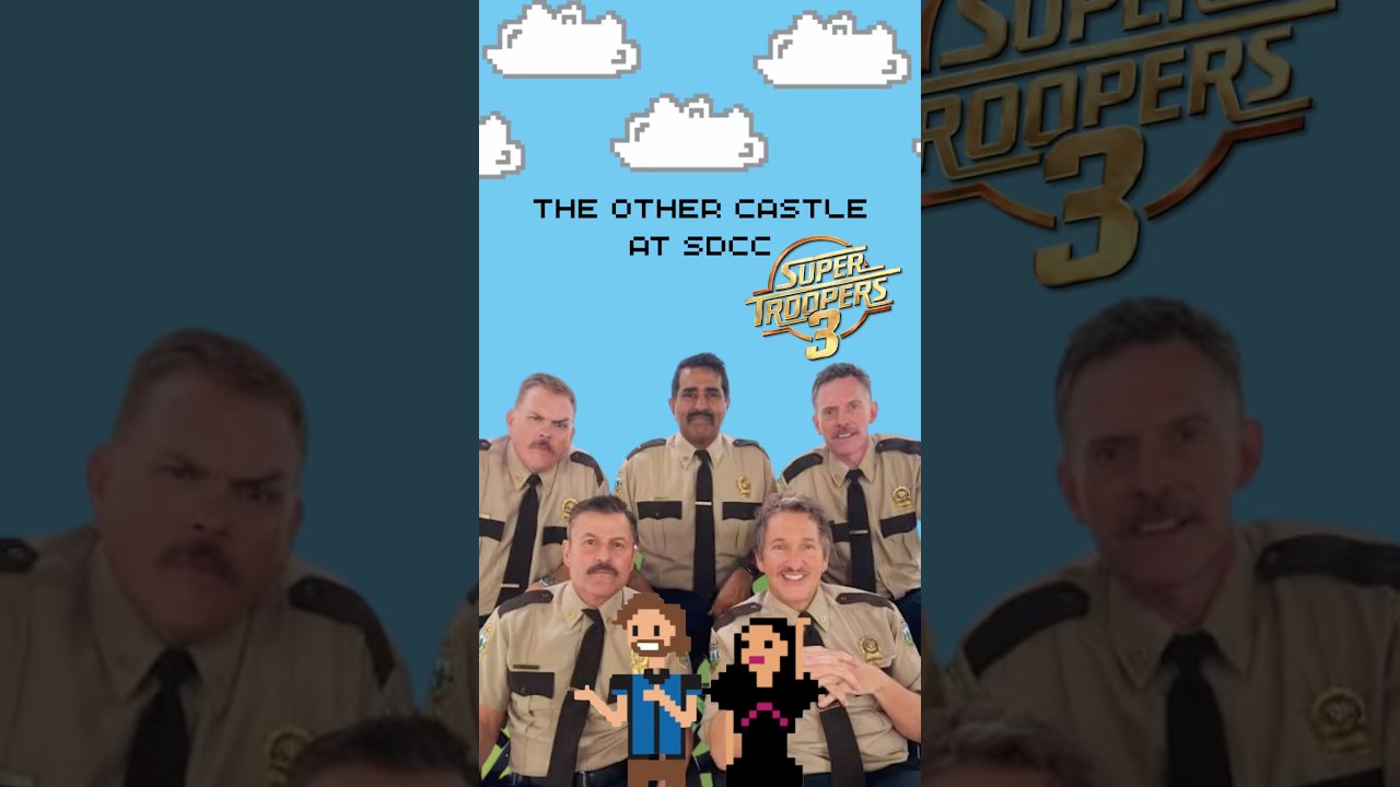 We went to the @brokenlizard #supertroopers3 activation at #SDCC for some liters of cola! Meow.
