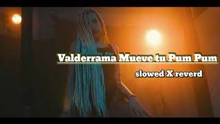 Valderrama Mueve tu Pum Pum (slowed X reverd song)