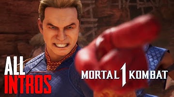 HOMELANDER all Dialogues & Intros in MK1